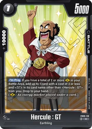 Hercule : GT (FB09-118) - Dual Evolution