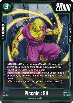 Piccolo : SH - FB09-067 (FB09-067) - Dual Evolution