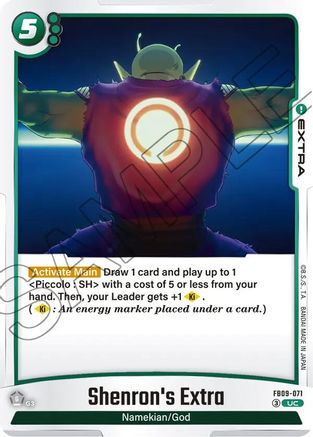 Shenron's Extra (FB09-071) - Dual Evolution