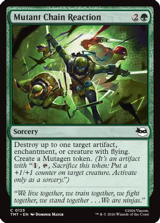 Mutant Chain Reaction (TMT-125) - Teenage Mutant Ninja Turtles