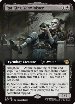 Rat King, Verminister (Extended Art) (TMT-266) - Teenage Mutant Ninja Turtles