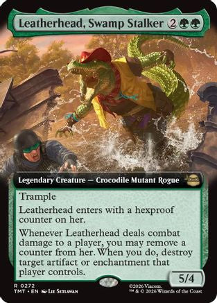 Leatherhead, Swamp Stalker (Extended Art) (TMT-272) - Teenage Mutant Ninja Turtles