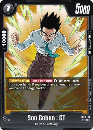 Son Gohan : GT - FB09-103 (FB09-103) - Dual Evolution