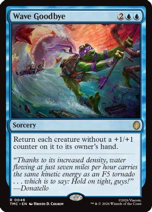 Wave Goodbye (TMC-046) - Commander: Teenage Mutant Ninja Turtles