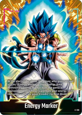 Energy Marker (E-126) (E-126) - Fusion World Energy Markers Holofoil