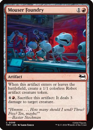 Mouser Foundry (TMT-096) - Teenage Mutant Ninja Turtles