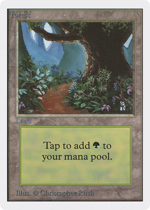 Forest (B) (2ED-) - Unlimited Edition