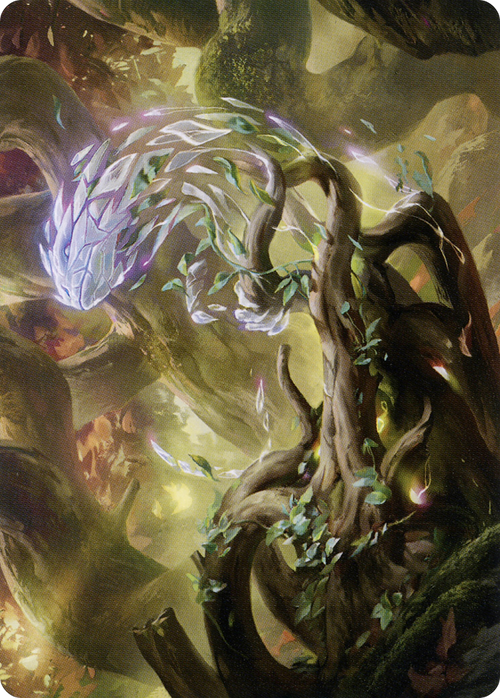 Emergent Sequence // Emergent Sequence (ASTX-017) - Strixhaven Art Series (Borderless) Foil