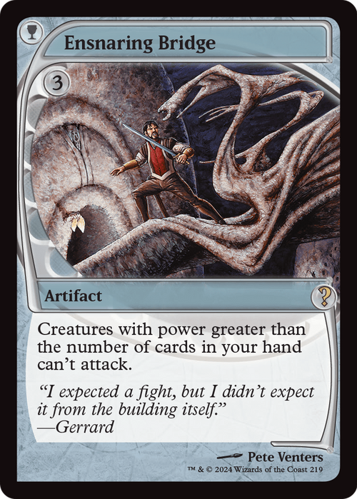 Ensnaring Bridge (Future Sight) (MB2-219) - Mystery Booster 2 Foil