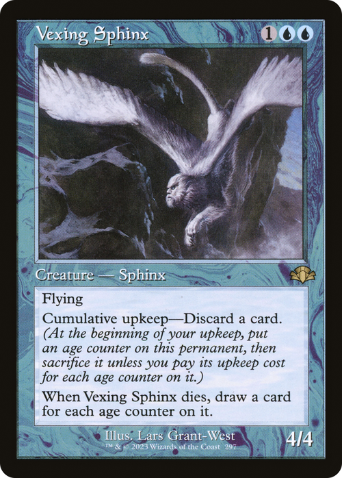 Vexing Sphinx (Retro Frame) (DMR-297) - Dominaria Remastered Foil