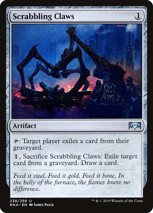 Scrabbling Claws (RNA-238) - Ravnica Allegiance