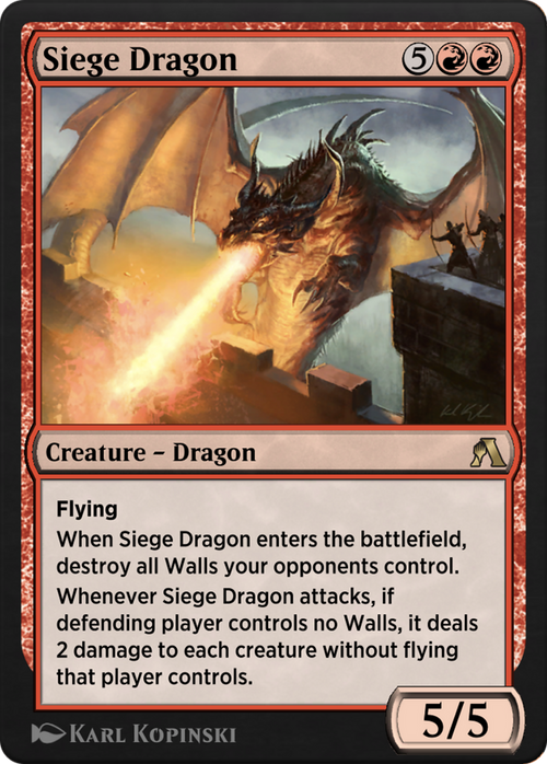 Siege Dragon (ANB-085) - Arena Beginner Set