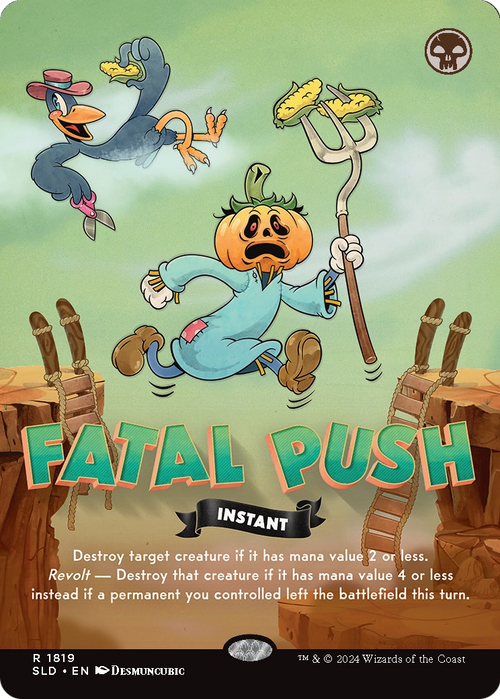 Fatal Push (1819) (SLD-1819) - Secret Lair Drop (Borderless)