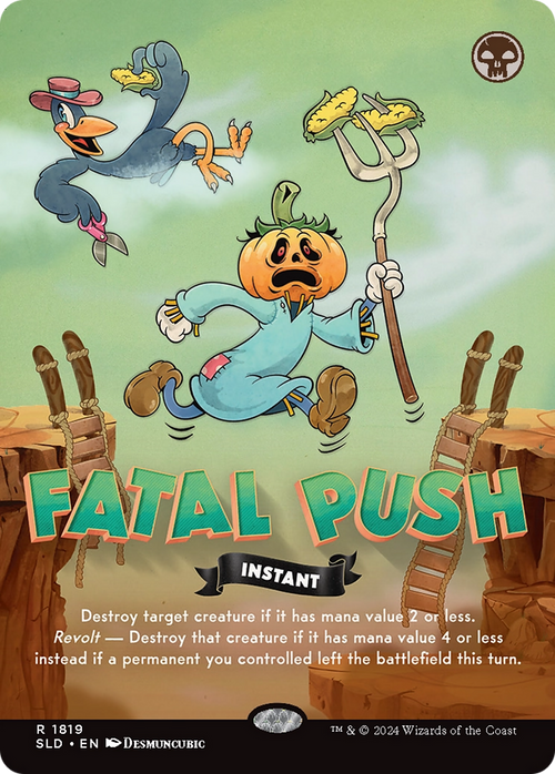 Fatal Push (1819) (SLD-1819) - Secret Lair Drop (Borderless)