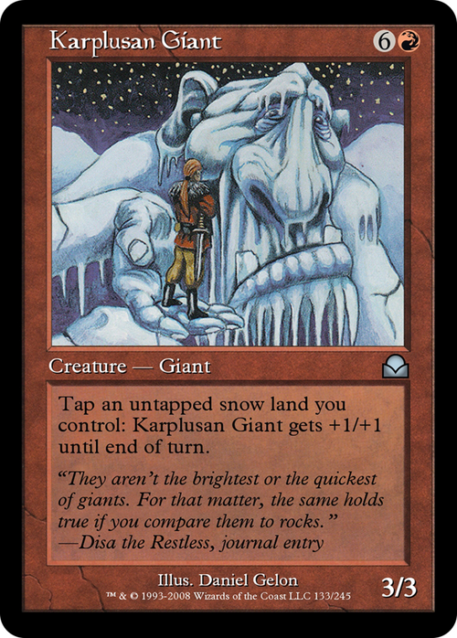 Karplusan Giant (ME2-133) - Masters Edition II Foil