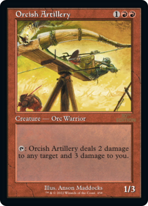 Orcish Artillery (Retro Frame) (30A-458) - 30th Anniversary Edition