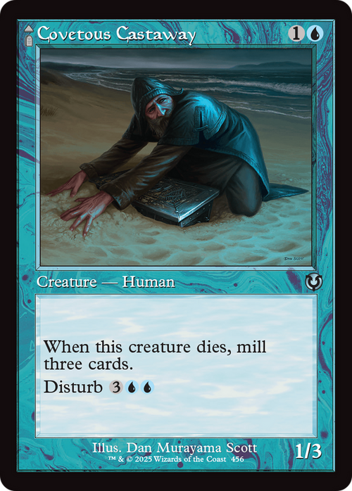 Covetous Castaway (Retro Frame) (INR-456) - Innistrad Remastered: (tombstone) Foil