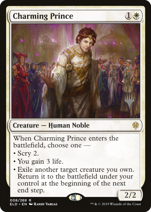 Charming Prince (PPELD-08P) - Throne of Eldraine Promos Foil