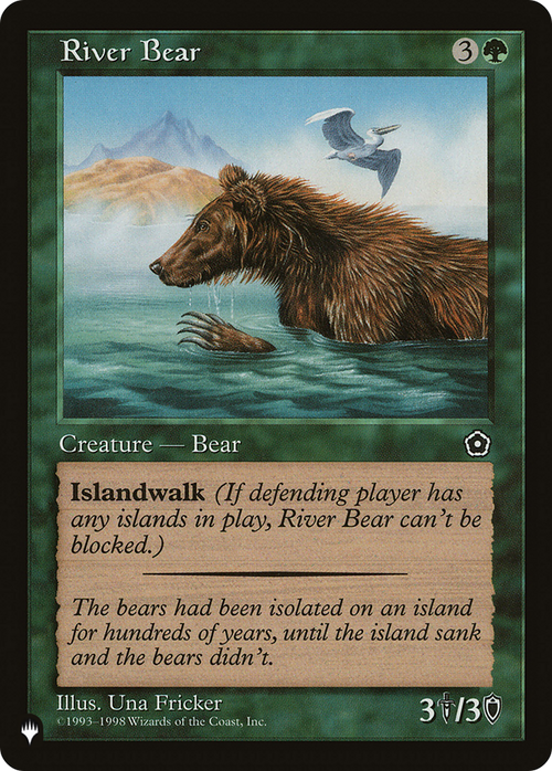 River Bear (LIST-P02-144) - The List