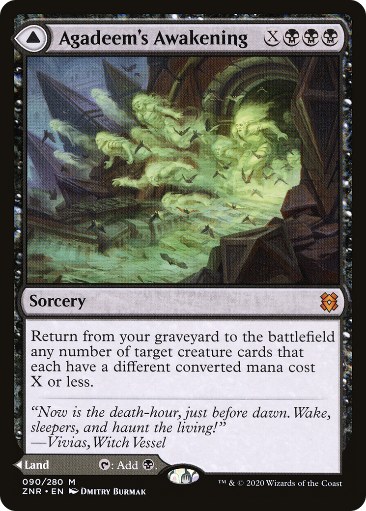 Agadeem's Awakening (ZNR-090) - Zendikar Rising Foil