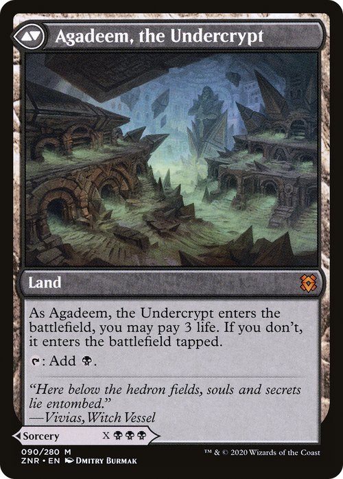 Agadeem's Awakening (ZNR-090) - Zendikar Rising Foil