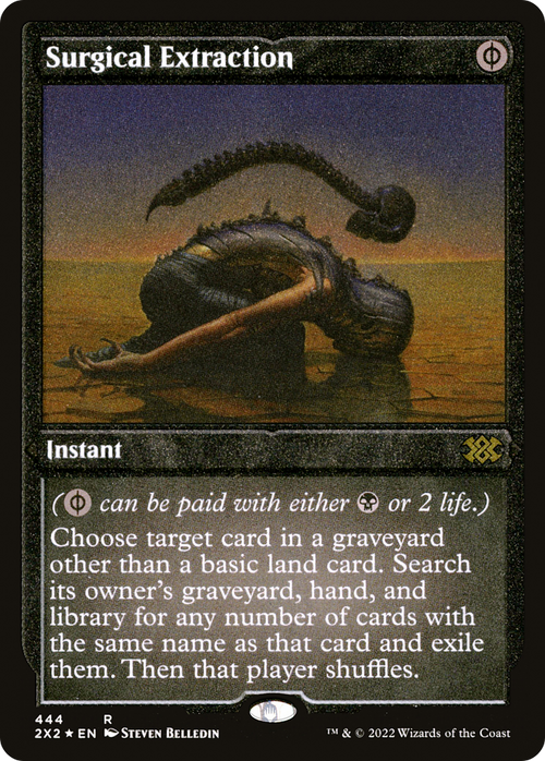 Surgical Extraction (Foil Etched) (2X2-444) - Double Masters 2022 Foil