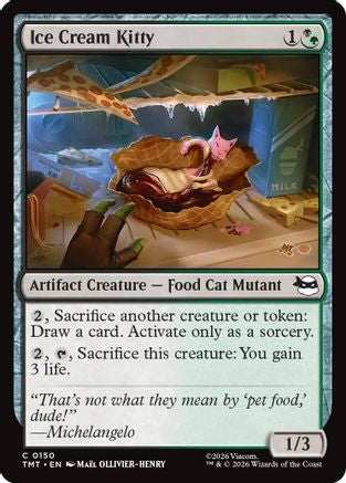 Ice Cream Kitty (TMT-150) - Teenage Mutant Ninja Turtles