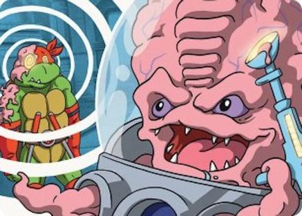 Krang, Master Mind Art Card (25/54) (ASTMT-025) - Art Series: Teenage Mutant Ninja Turtles