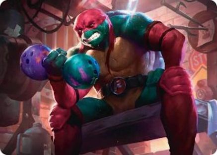 Raphael, Tough Turtle Art Card (ASTMT-009) - Art Series: Teenage Mutant Ninja Turtles