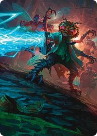 Baxter, Exzzperimental Zzientist Art Card (ASTMT-051) - Art Series: Teenage Mutant Ninja Turtles