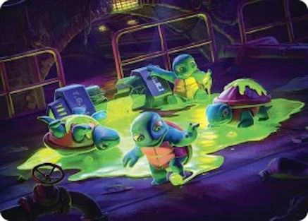 The Ooze Art Card (ASTMT-018) - Art Series: Teenage Mutant Ninja Turtles