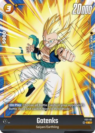 Gotenks - FS11-02 (FS11-02) - Starter Deck EX The Phase of Evolution Holofoil