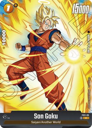 Son Goku - FS11-05 (FS11-05) - Starter Deck EX The Phase of Evolution Holofoil