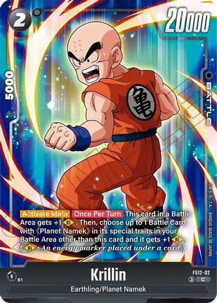 Krillin - FS12-02 (FS12-02) - Starter Deck EX The Beat of Ki Holofoil