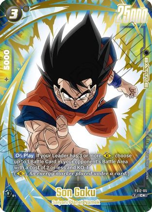 Son Goku - FS12-05 (Gold) (FS12-05) - Starter Deck EX The Beat of Ki Holofoil