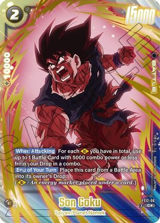 Son Goku - FS12-06 (Gold) (FS12-06) - Starter Deck EX The Beat of Ki Holofoil