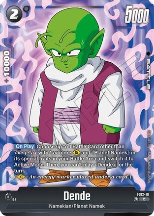 Dende (FS12-10) - Starter Deck EX The Beat of Ki Holofoil