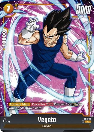 Vegeta - FS11-12 (FS11-12) - Starter Deck EX The Phase of Evolution Holofoil