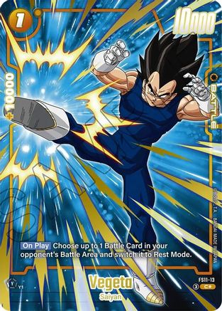 Vegeta - FS11-13 (Gold) (FS11-13) - Starter Deck EX The Phase of Evolution Holofoil