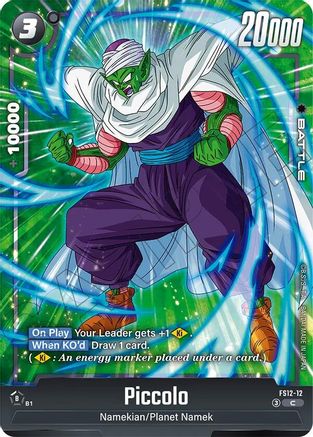 Piccolo - FS12-12 (FS12-12) - Starter Deck EX The Beat of Ki Holofoil