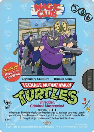 Shredder, Criminal Mastermind - Higure, the Still Wind (SLD-2368) - Secret Lair Drop Series Foil