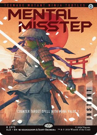 Mental Misstep (2373) (SLD-2373) - Secret Lair Drop Series Foil