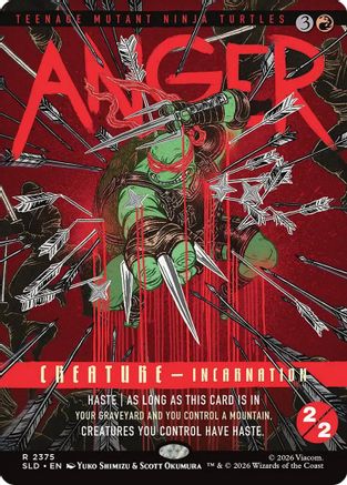 Anger (2375) (SLD-2375) - Secret Lair Drop Series Foil