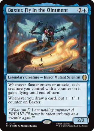 Baxter, Fly in the Ointment (Surge Foil) (TMC-010) - Commander: Teenage Mutant Ninja Turtles Foil