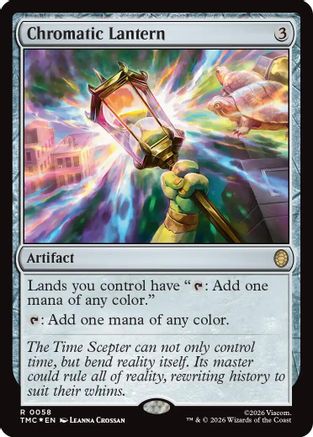 Chromatic Lantern (Surge Foil) (TMC-058) - Commander: Teenage Mutant Ninja Turtles Foil
