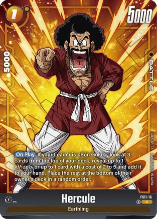Hercule (FS11-16) - Starter Deck EX The Phase of Evolution Holofoil