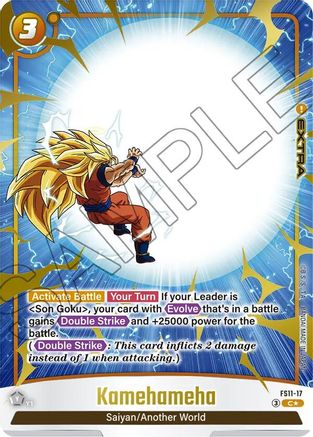 Kamehameha (Gold) (FS11-17) - Starter Deck EX The Phase of Evolution Holofoil