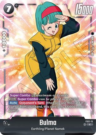 Bulma - FS12-15 (FS12-15) - Starter Deck EX The Beat of Ki Holofoil