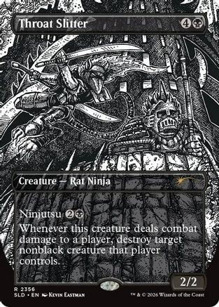 Throat Slitter (2356) (SLD-2356) - Secret Lair Drop Series Foil