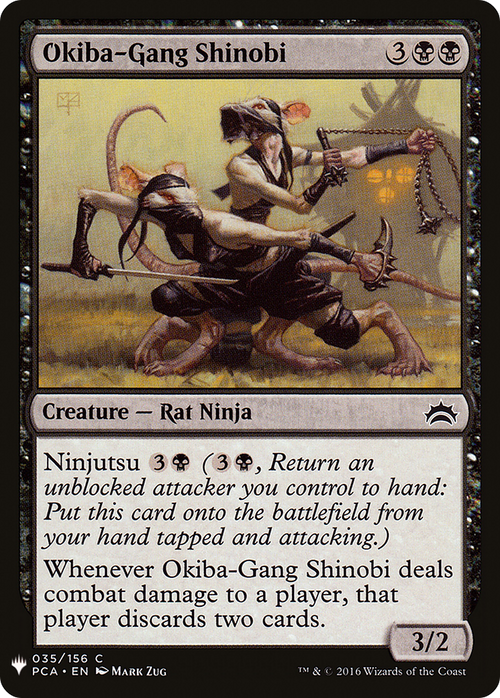 Okiba-Gang Shinobi (LIST-PCA-35) - The List